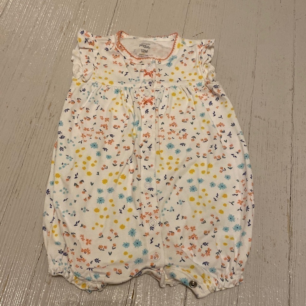 CARTER’S Flower Romper